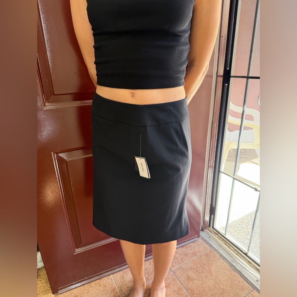 NineWest Women's Black Pencil Skirt - Classic Office Essential